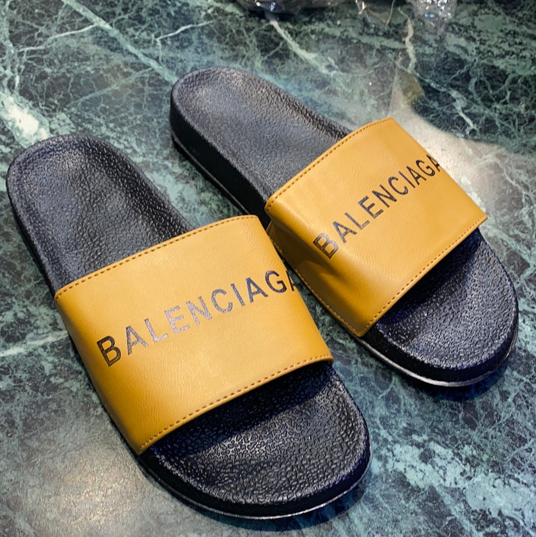 Black Tan Slipper (15158)
