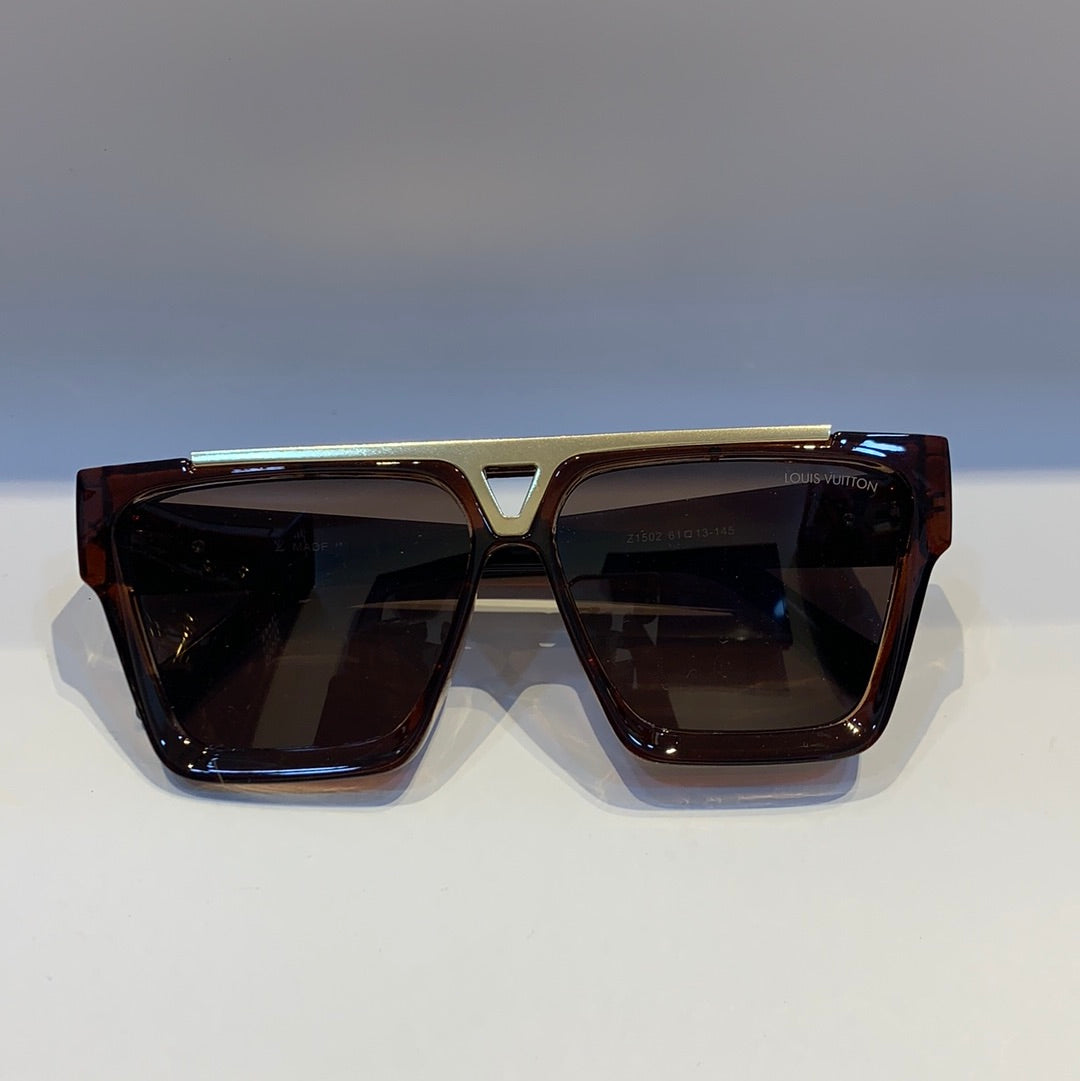 Uol Lou Brown Frame Brown Shade Sunglass Z150261 13-145