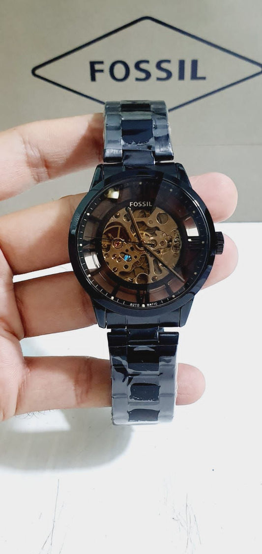 Sof Black Chain Copper Dial Automatic Men Watch  400464