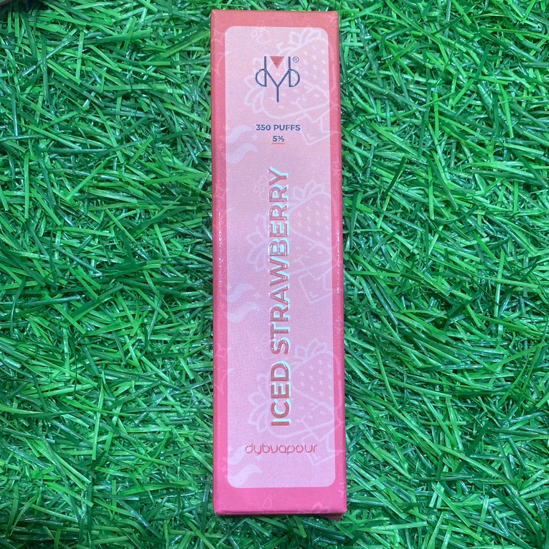 DYB ICED STRAWBERRY 350 PUFFS