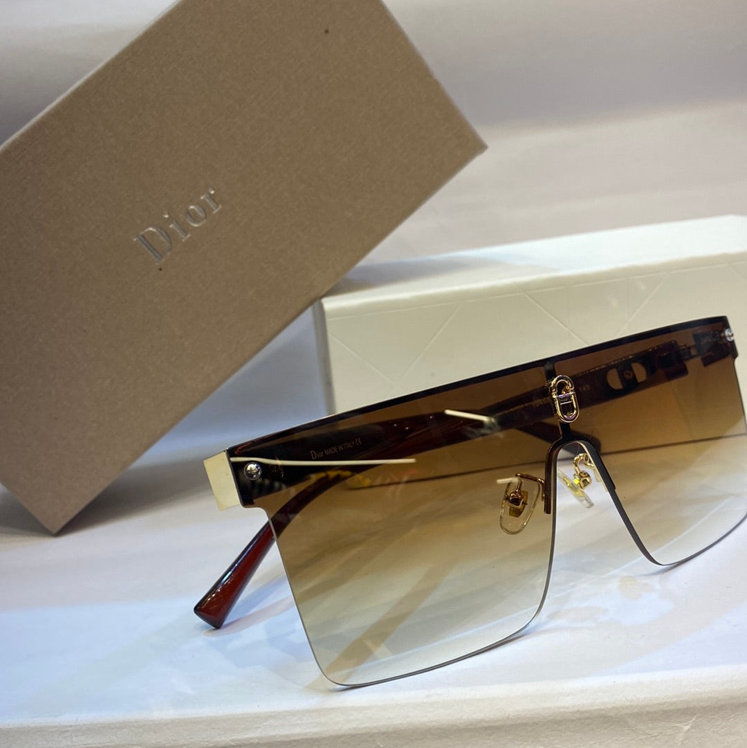 OID Brown Frame Brown Shade Unisex Branded Sunglasses 10468 1420 145