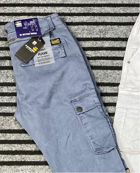 Star G WAR Blue Colour With Six Pockets Denim Cargo 345644