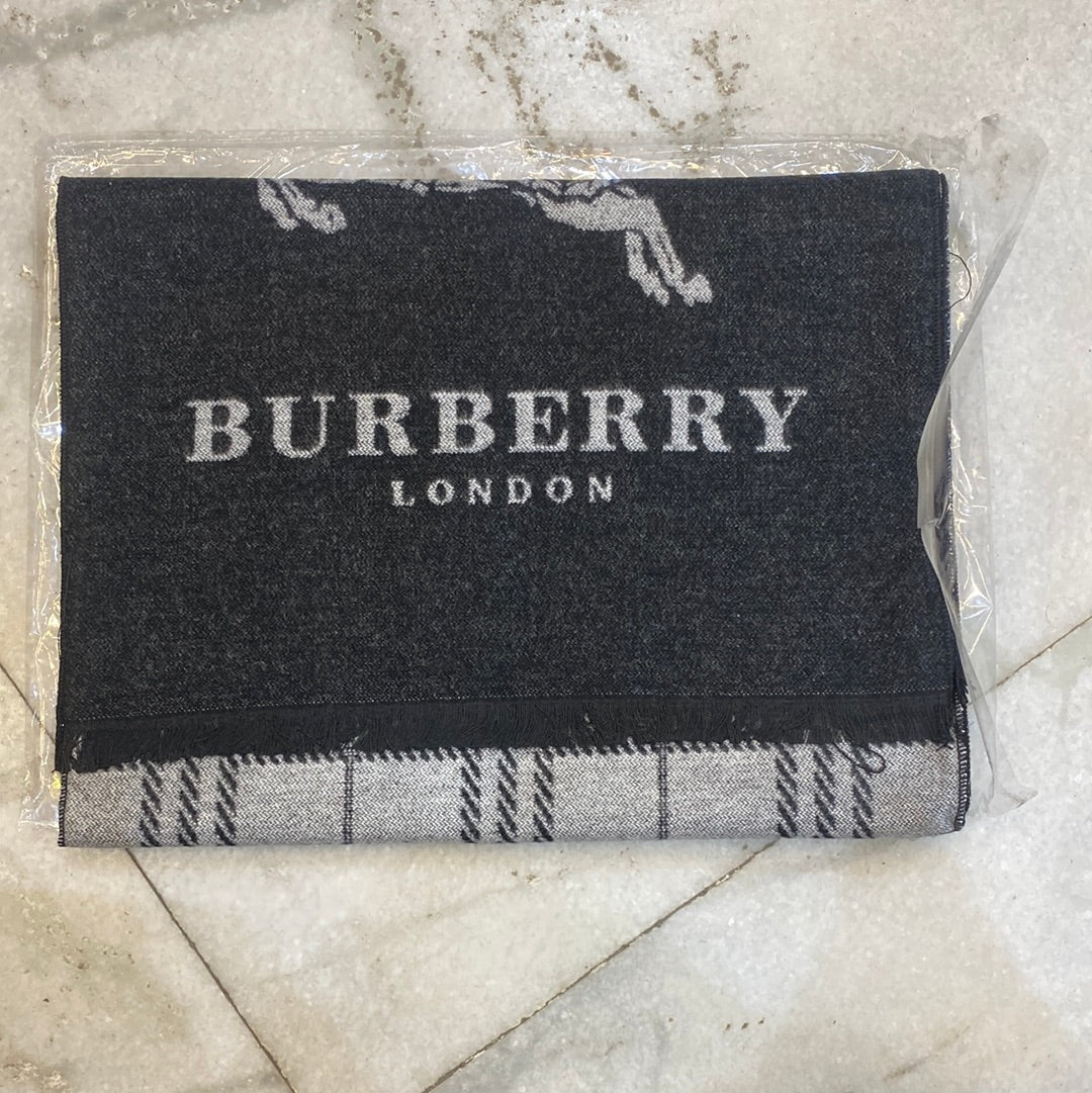 Bur Rub Black Colour With White Rub Logo Imported Muffler 49054