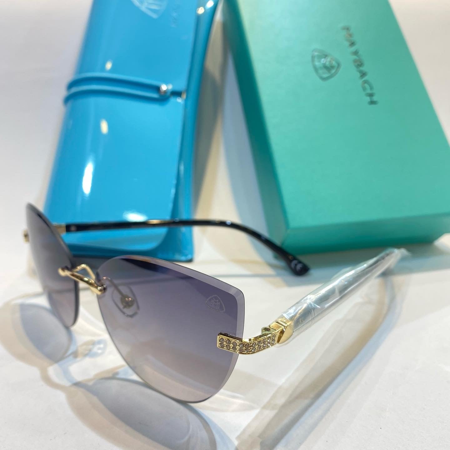 YAM Black Stick Black Shade Unisex Branded Sunglasses GZ1277 50 19-140
