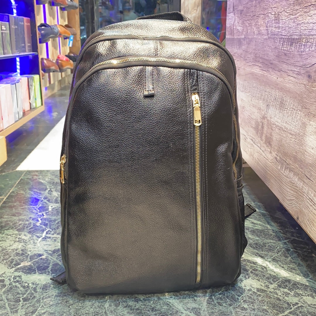 Genuine Leather Backpack Bag for Unisex