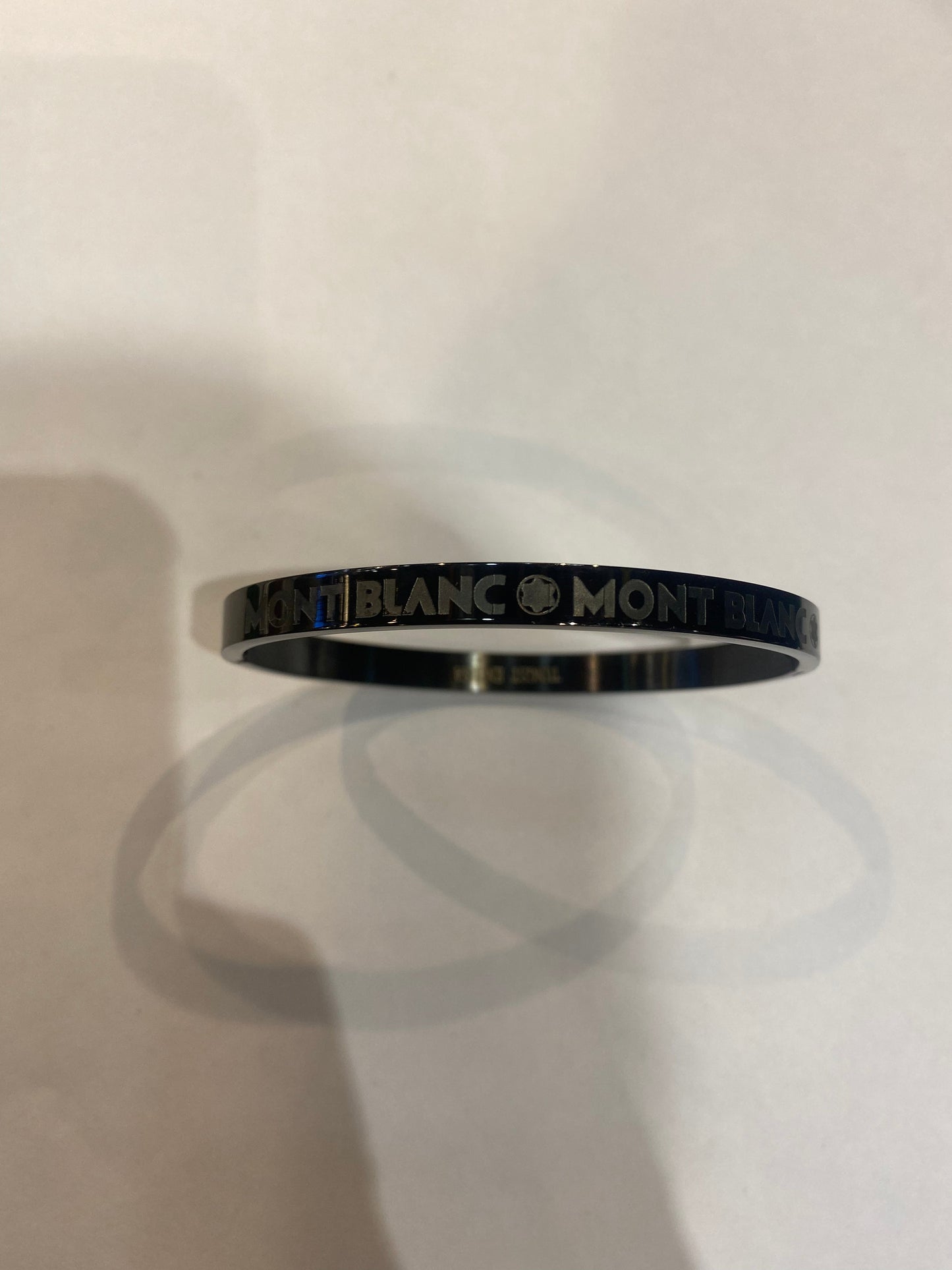 Black Colour Nom logo Design Heavy Quality Bracelet 199931