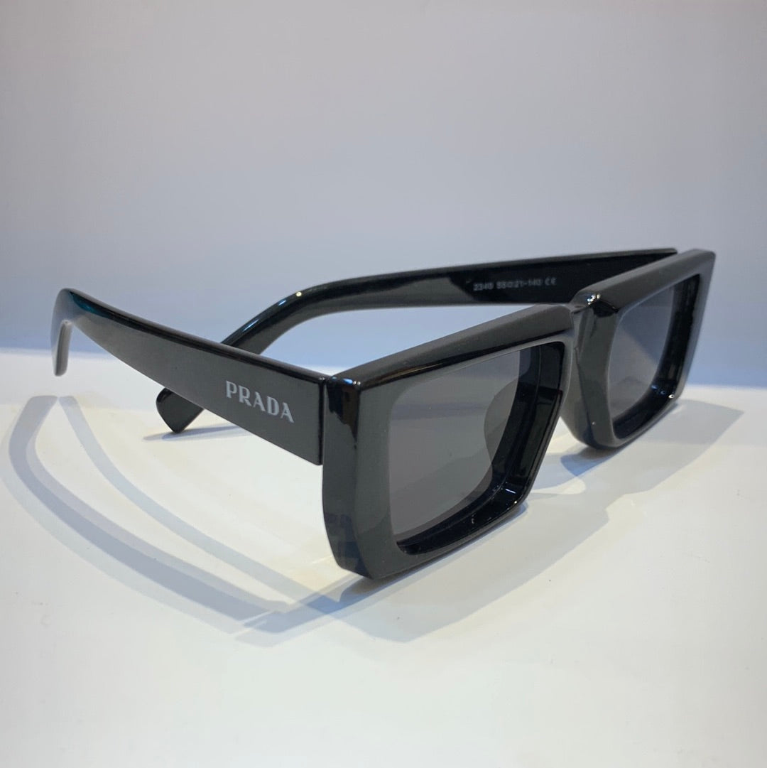 ARP  Black Frame Black Shade Sunglass 234055 21-140