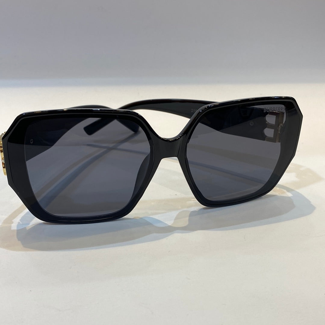 RUB Black Frame Black Shade Unisex Branded 21002 55 20-140