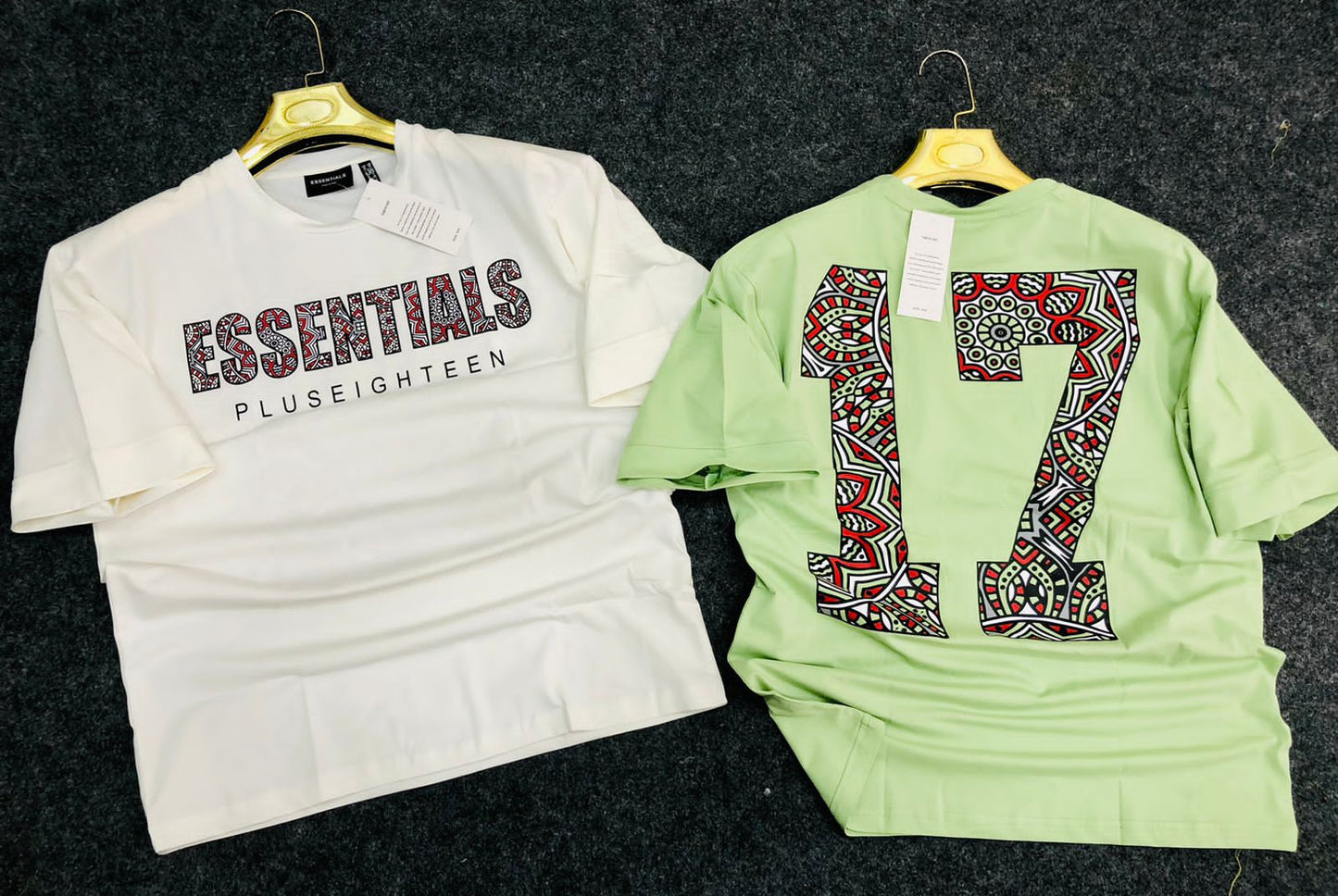 ORANGE ESSENTIALS DROP SOLDIER TShirt