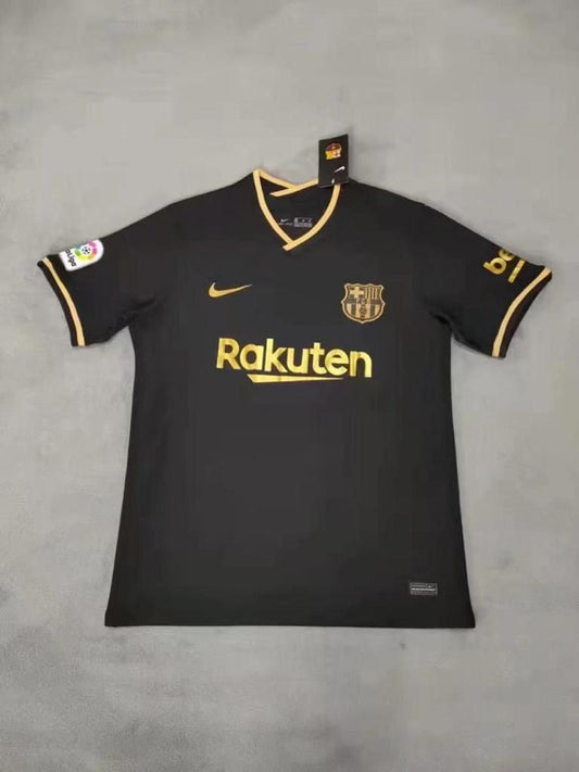 Kin Black Colour Rakuten Logo Branded Lycra Cotton Football Jersey 110337