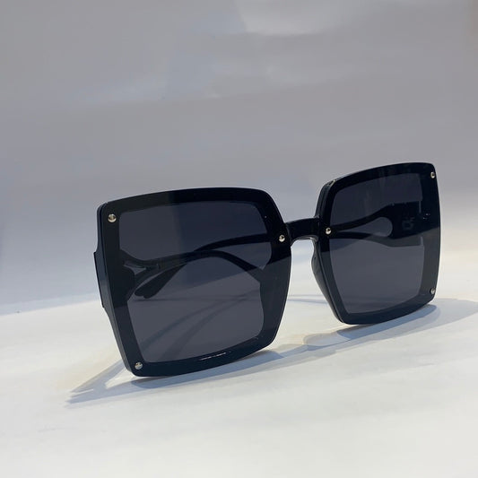 Sai ias  Glossy Black  Frame black Shade Unisex Sunglass 2252 64 13 145