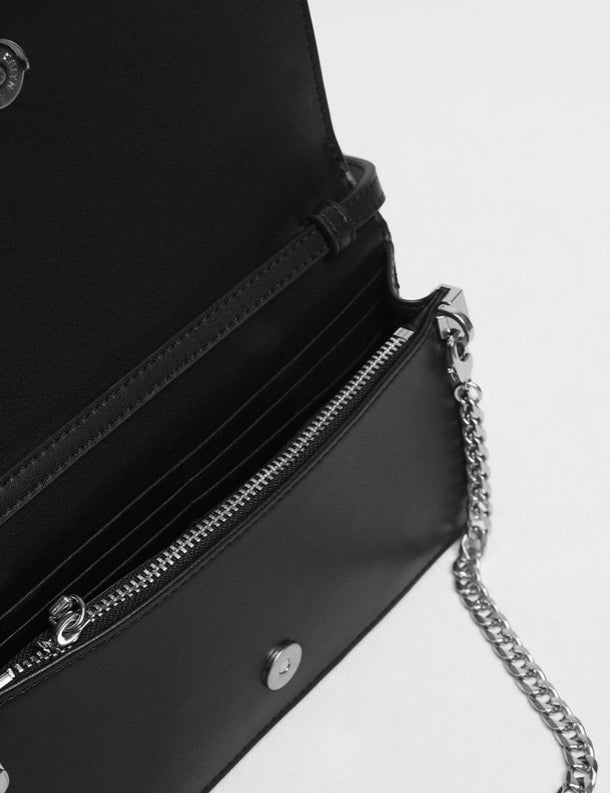 Geometric Chain Link Belt Bag CHARLES & KEITH KR Bag
