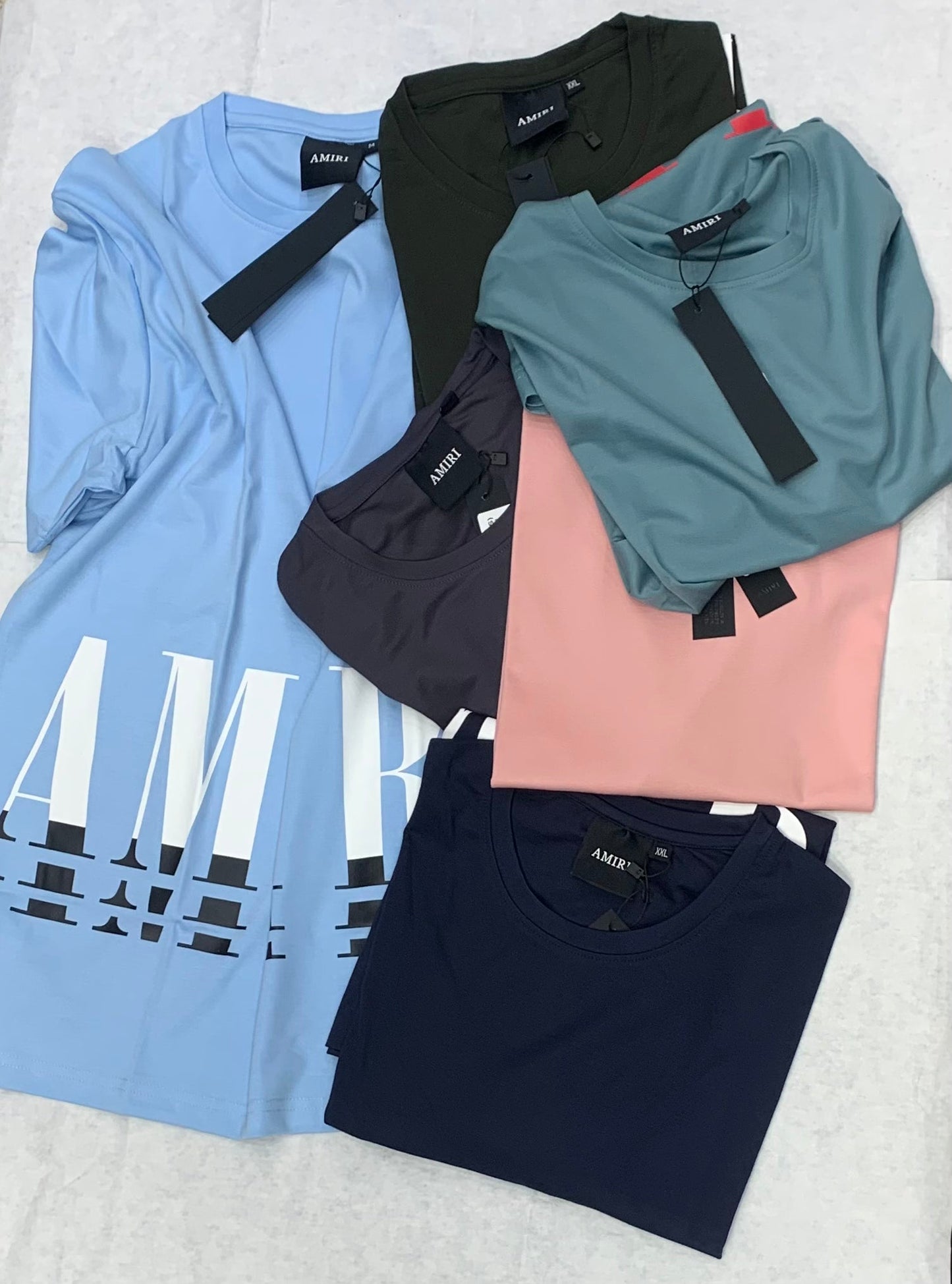IMA Blue Colour With Front Ima Print Lycra Fabric Tshirt 50210