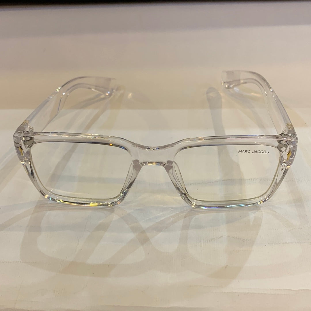 RAM Glossy Transperent Frame Transperent Shade Unisex Sunglasses 86302 54 20 146