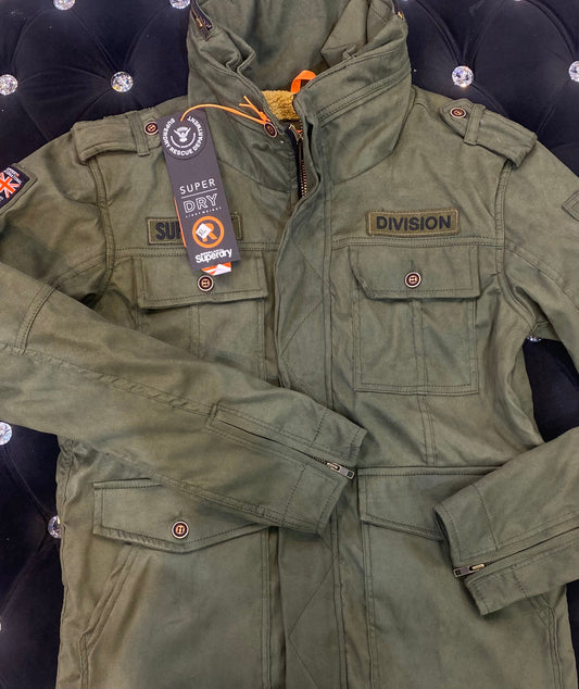 PUS Olive Green Colour Heavy Quality Rescue Department Jacket 921307