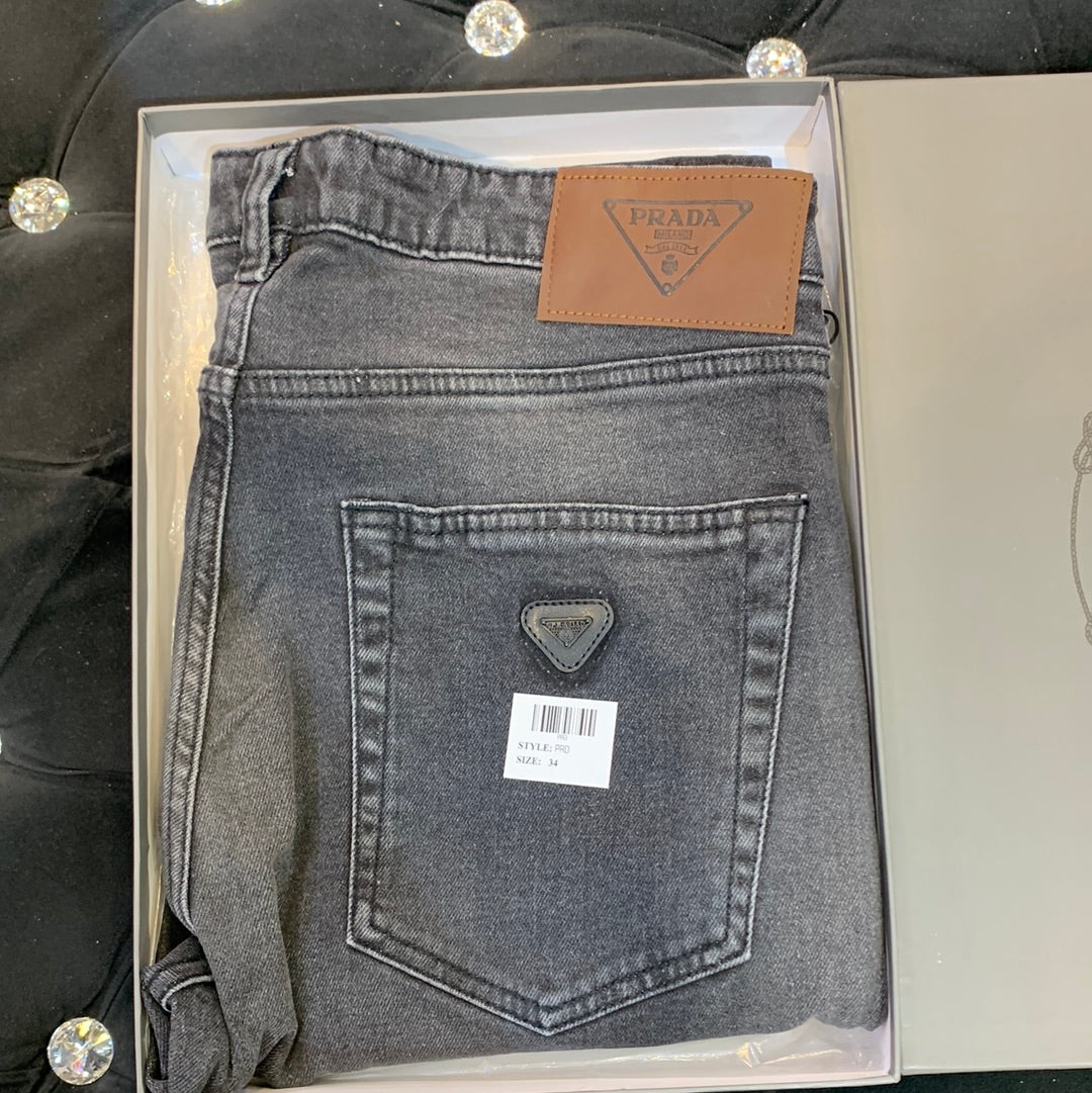 Arp Pra Plane Dark Grey Mens Hight Quality Men’s Straight Fit Jeans 32059
