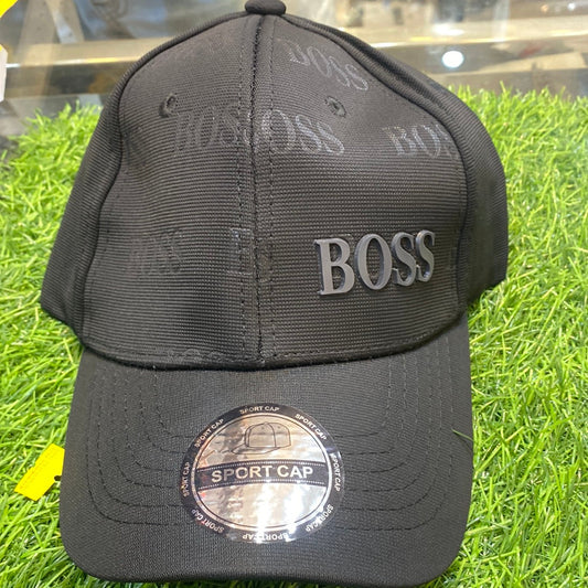 Flax Black Colour Boss Bos Sob Cap