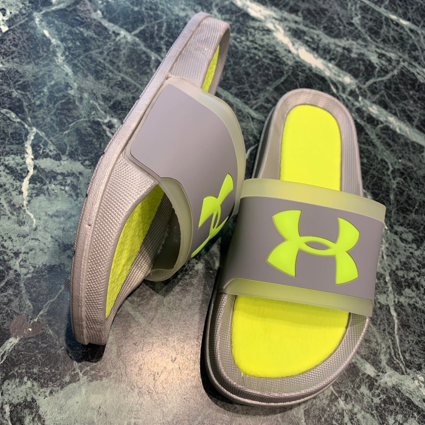 Neon Grey slippers