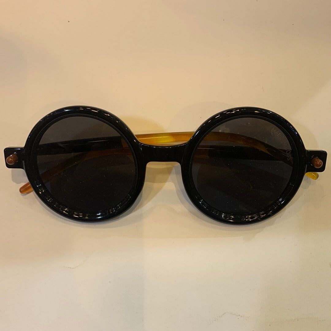 RAM black yellow frame black shade sunglass