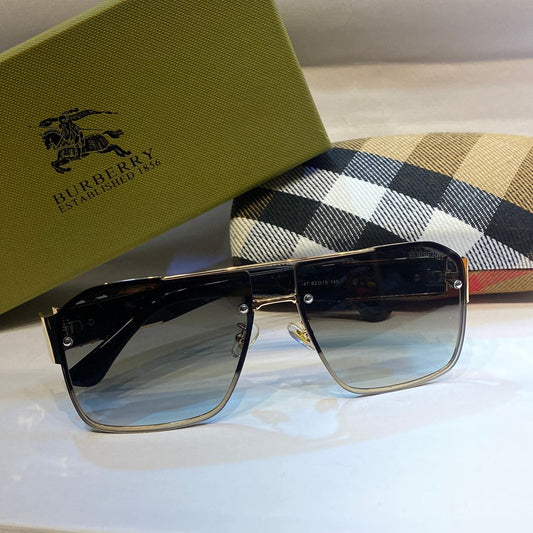 RUB Gold Frame Grey Shade Unisex Branded Sunglasses 10447 6215 145