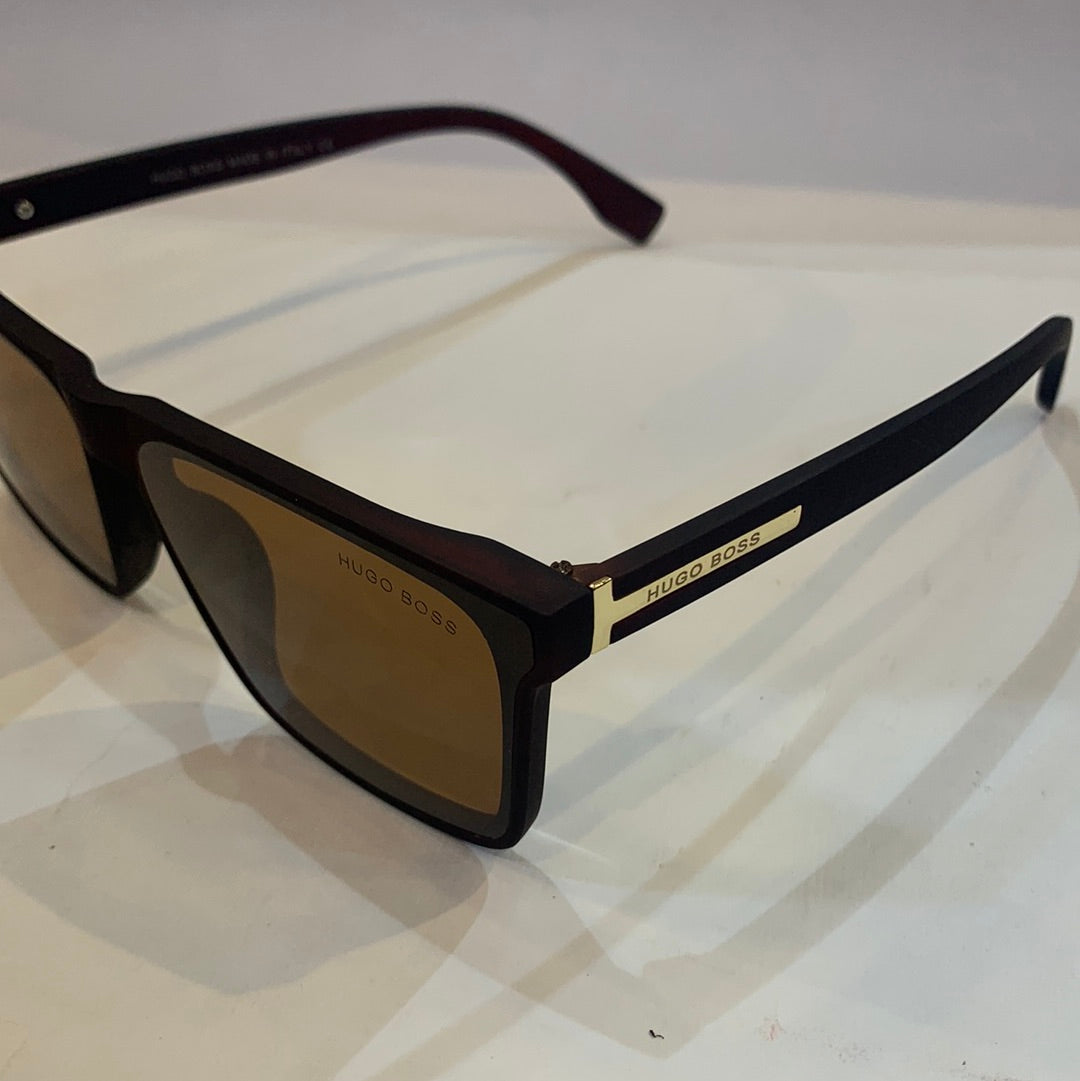 GUH Matte Brown Frame Brown Shade Sunglasses 1350 53 15 145
