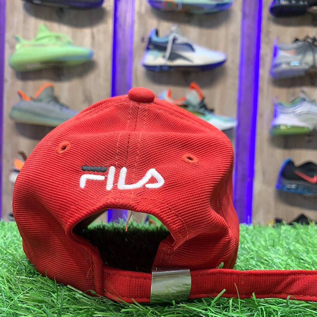 Red Fila Cap 700159