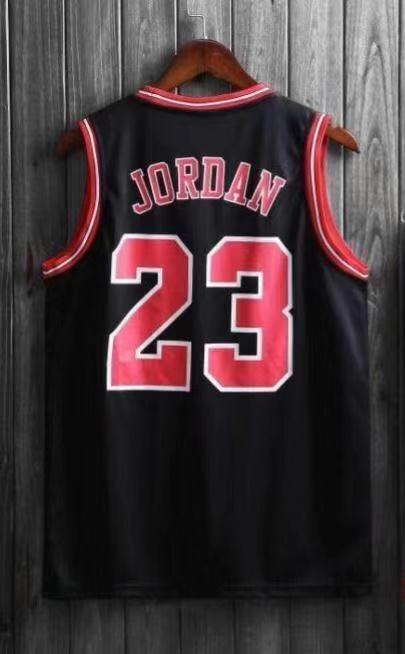 Black Red Colour Bulls Jersey Imported Quality