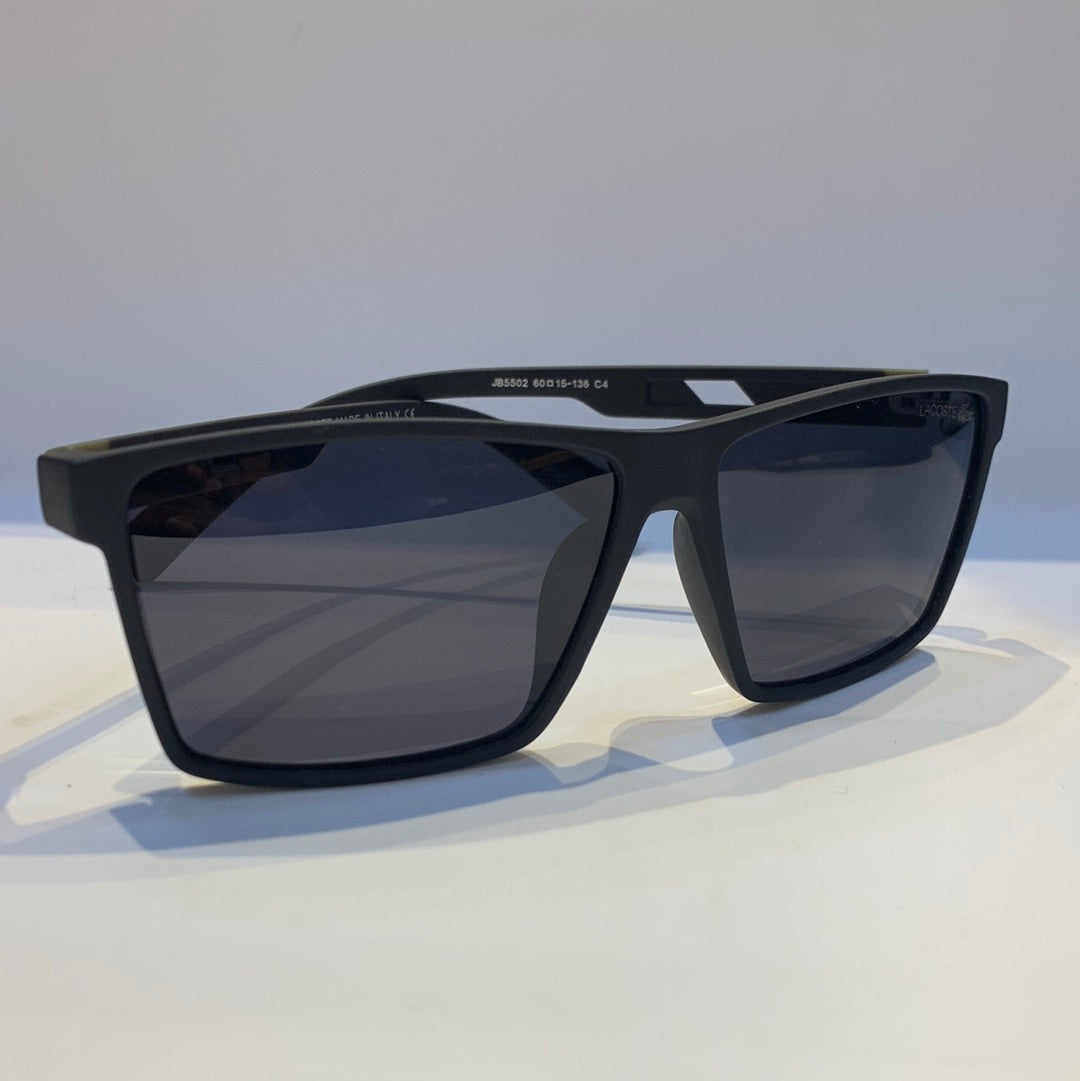 Cal Black Olive Green Frame Black Shade Sunglass JB5502 60 15-136 C4