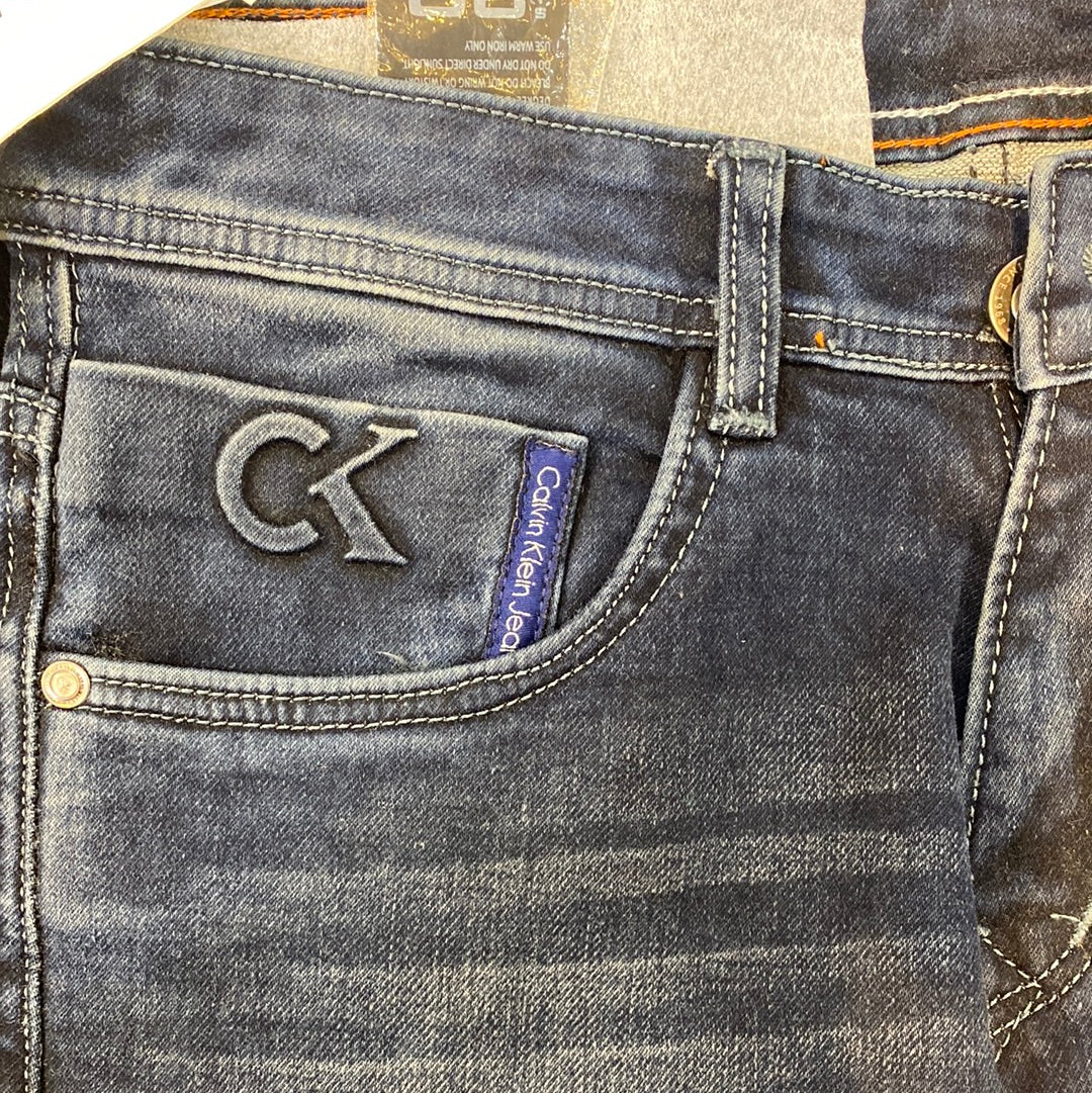 KC Navy Blue Branded Designers Men’s Jeans Mid-Raise Colour And Slim Fit For Men’s Jeans JKC 1968 03082023