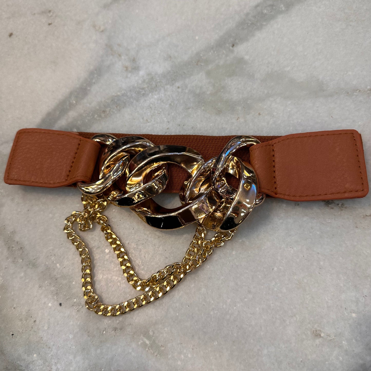 Fancy Belt Chain Circle Design Women Belt 1601