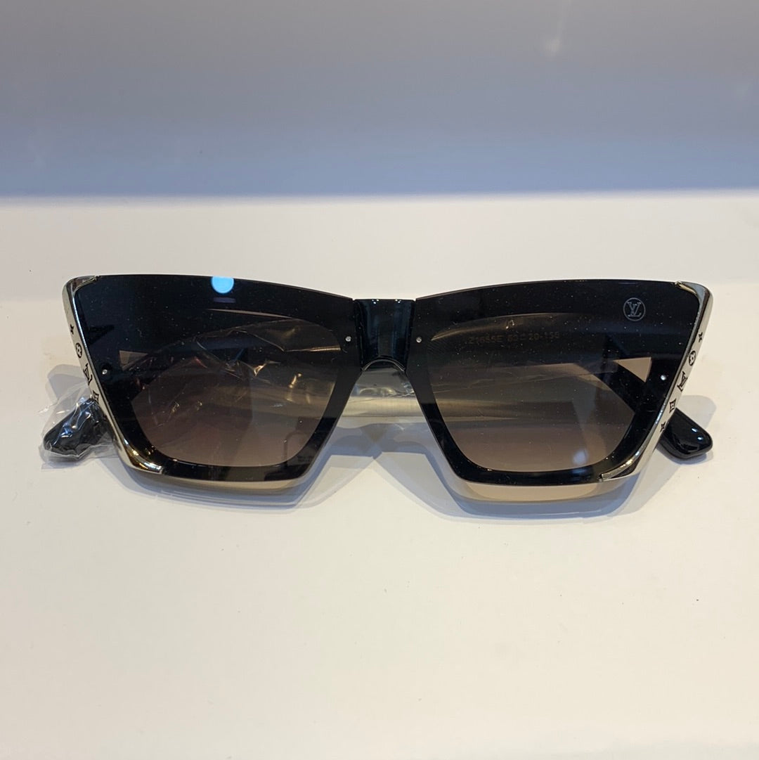 Uol Lou Black Frame Yellow Shade Sunglass Z1655E50 20-150