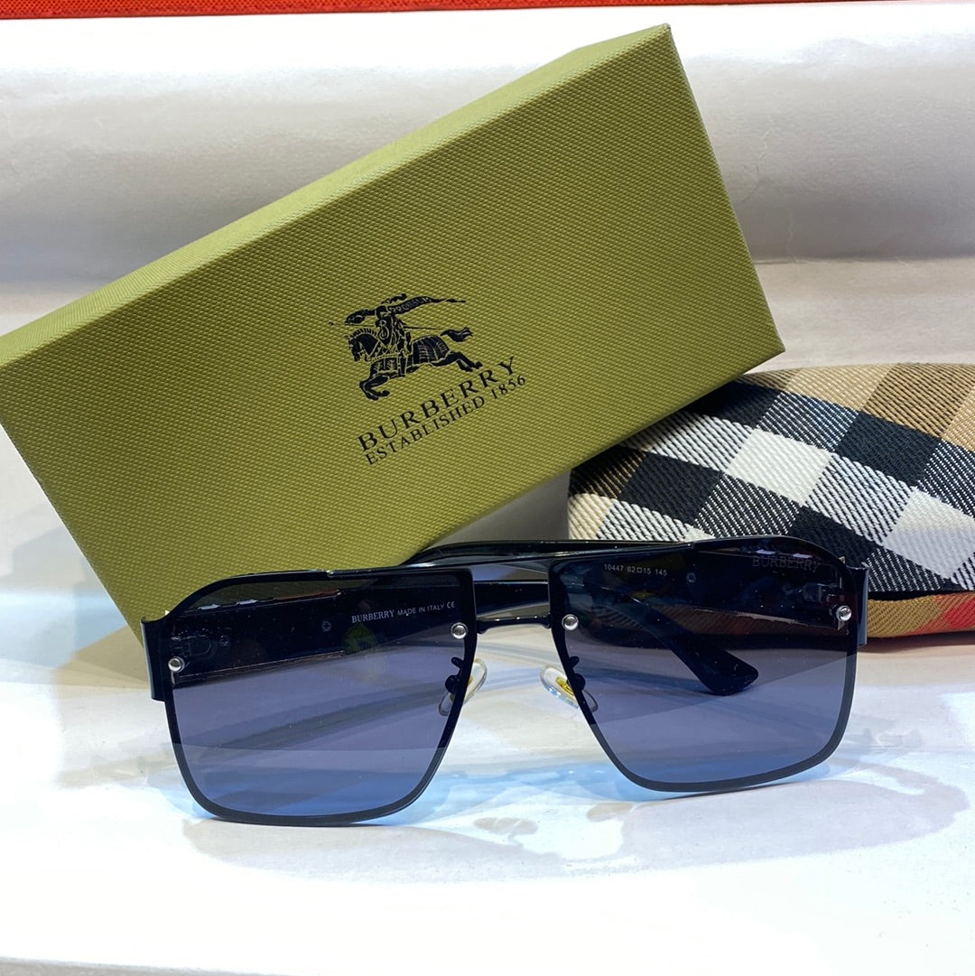 RUB Black Frame Black Shade Unisex Branded Sunglasses 10447 6215 145