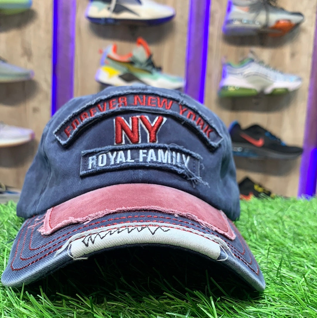 Blur Red Maroon NY Royal Family Cap 700133