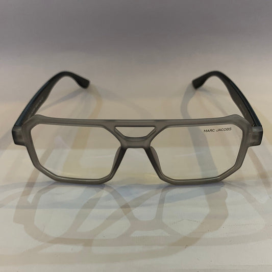 RAM Matte Grey Frame Black stick Transperent Shade Unisex Sunglasses 66802 52 16-145