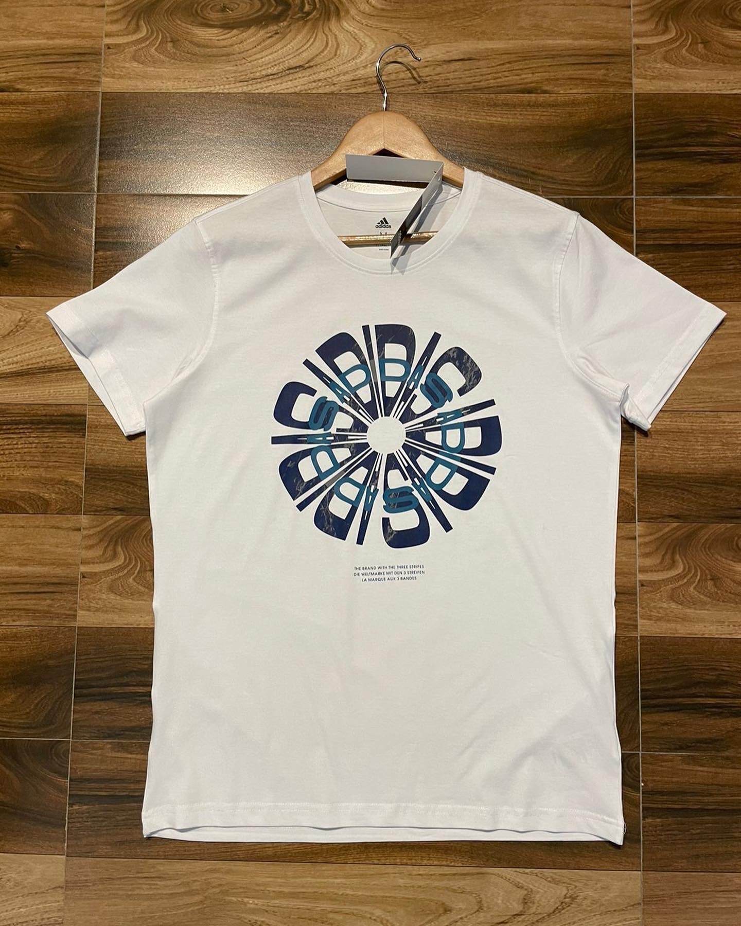 Blue Navy Colour IDA Flower T-Shirt. 110372 03082023