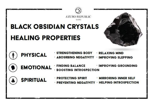 Black Obsidian Bracelet Natural Stone Beads Unisex Bracelets