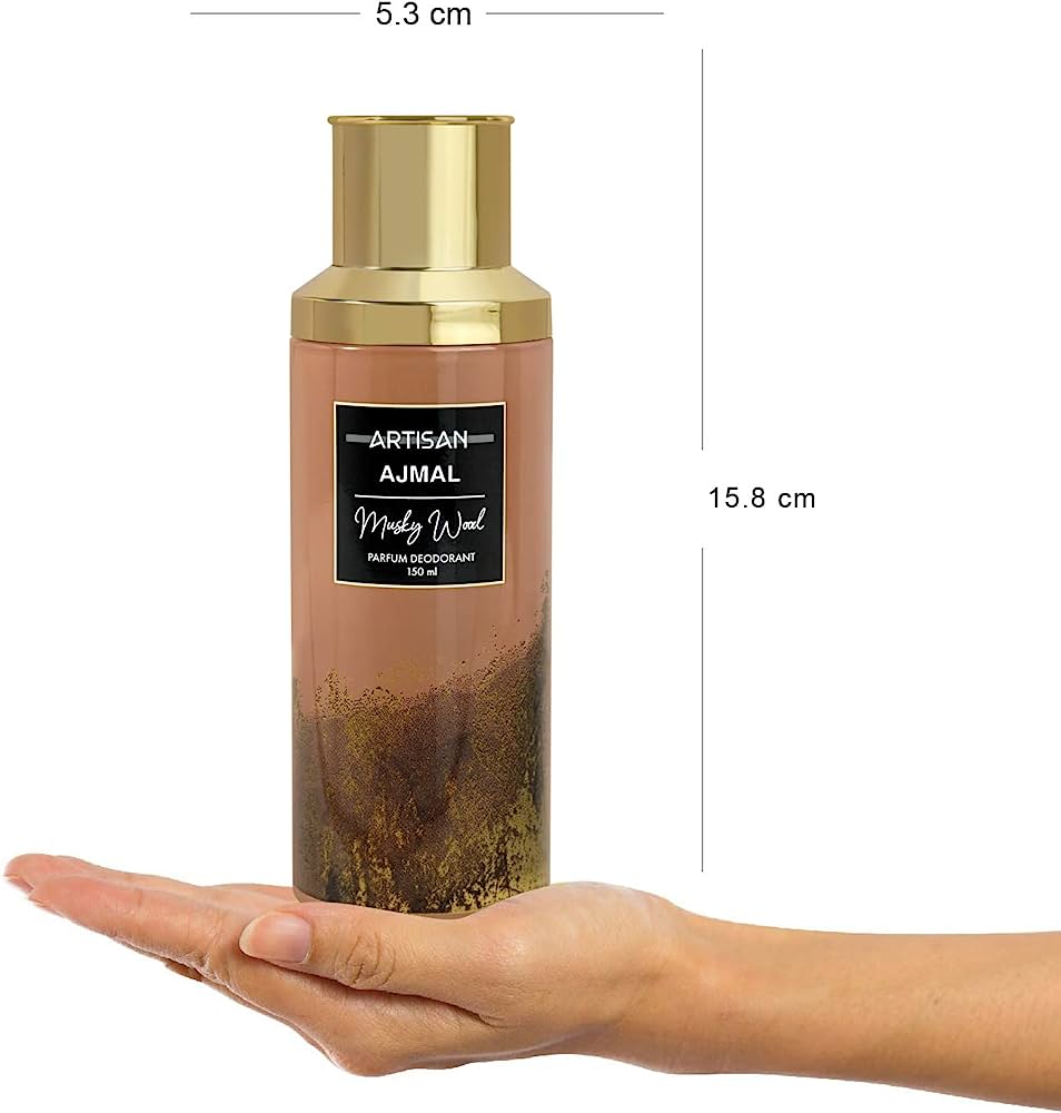 Artisan Ajmal Unisex Musky Wood Parfum Deodorant 150 ml