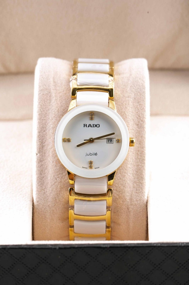 Dar Ladies Watch Dar Ceramic Metal Chain Watch 401200