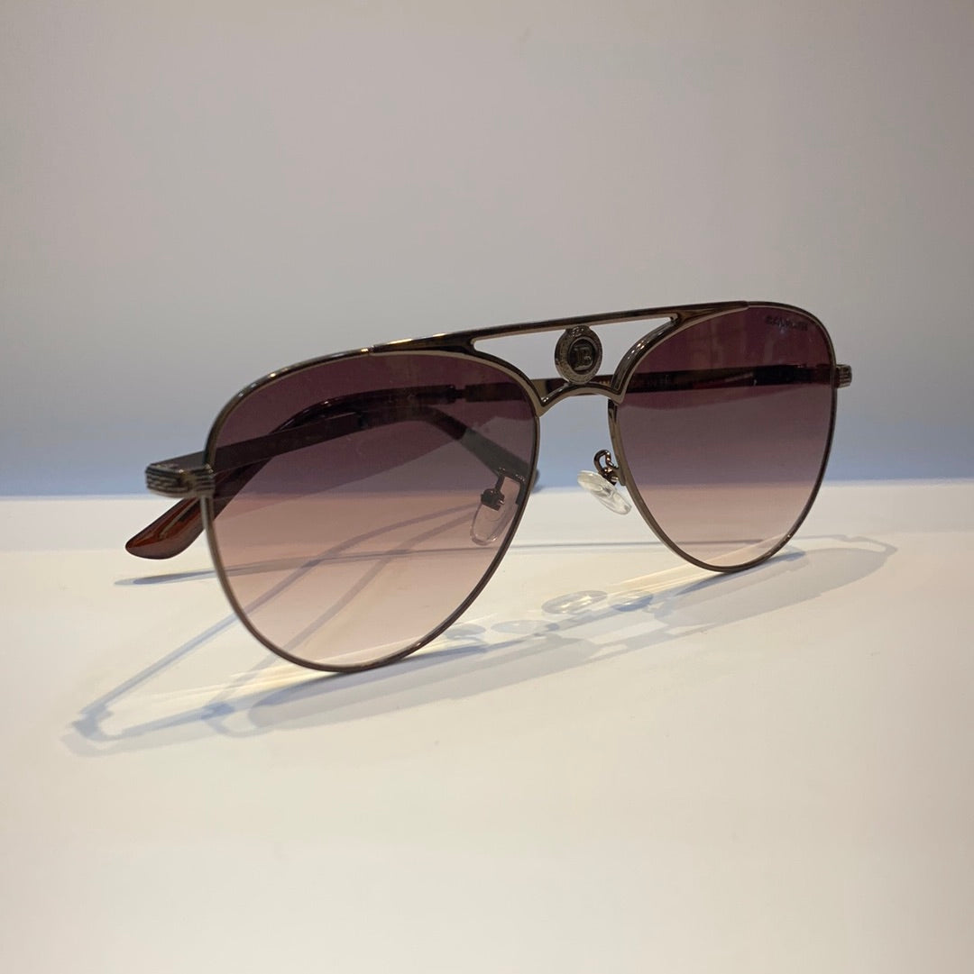 Lab Bal Dark Brown Frame Brown Shade Sunglass B85-7257 12-142