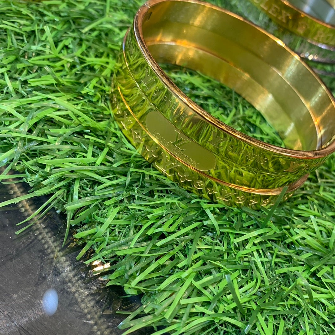 Uol vl Gold Unisex Kada (Bracelet) for men 130016