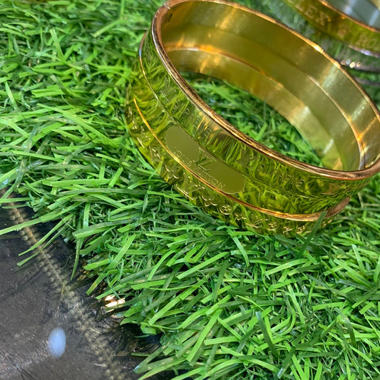 Uol vl Gold Unisex Kada (Bracelet) for men 130016