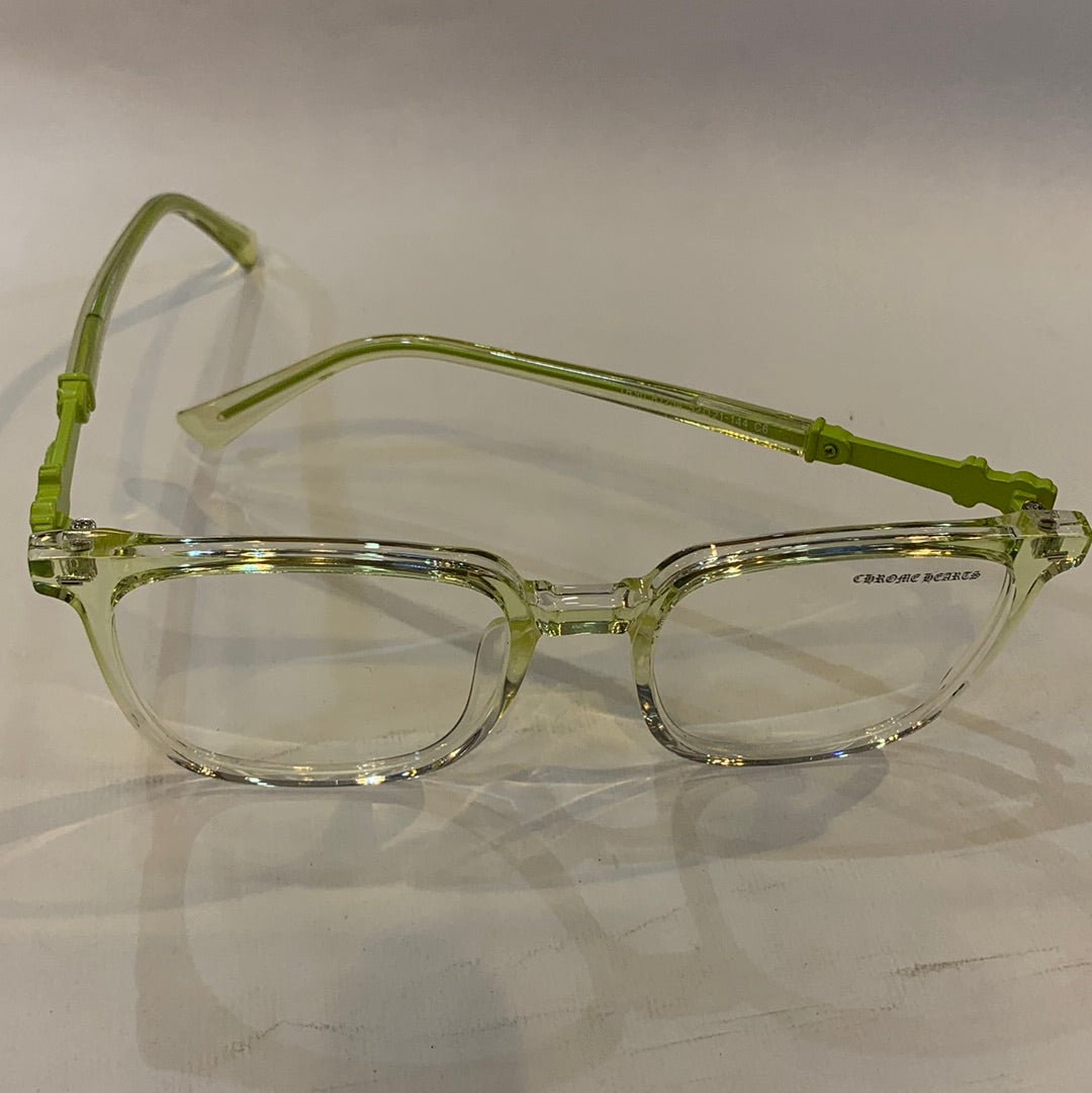 RHC CH HC Green Transperent Frame Transperant Shade Unisex Branded TR90 81254 52 21-144