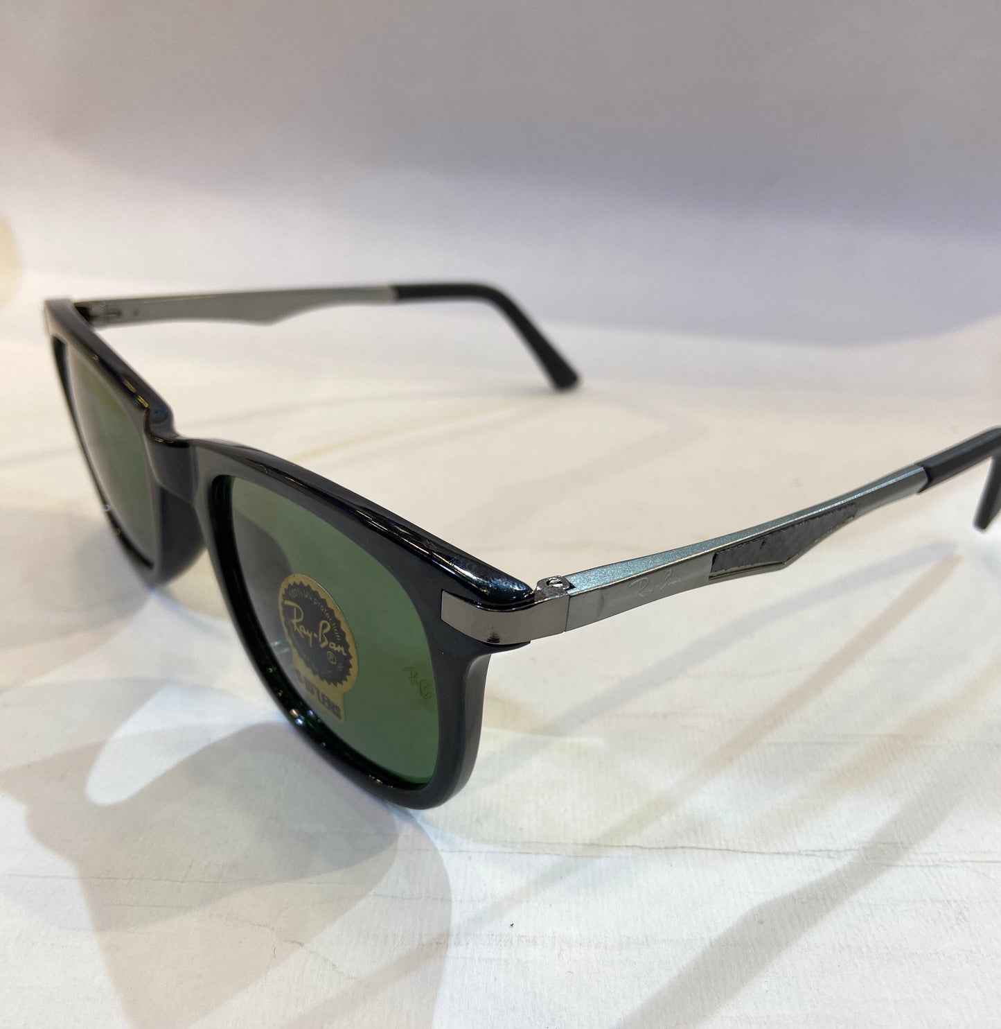 YAR RB Black Frame Green Shade Sunglasses RB4287 52 14-136 2N