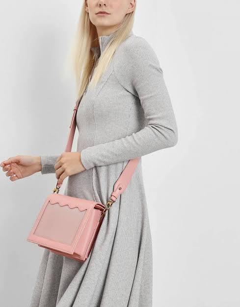 Clay Window Crossbody Bag - CHARLES & KEITH KR Bag