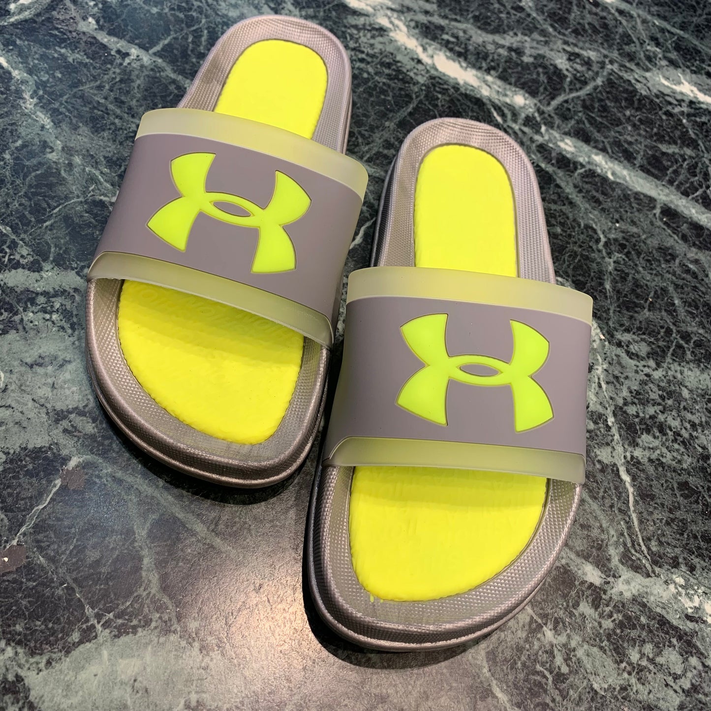 Neon Grey slippers