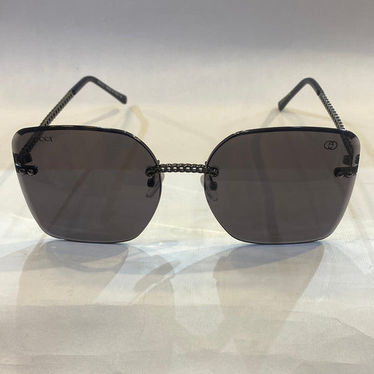 CUG Frameless Black Stick Black Shade Sunglass 68122 61 17-145