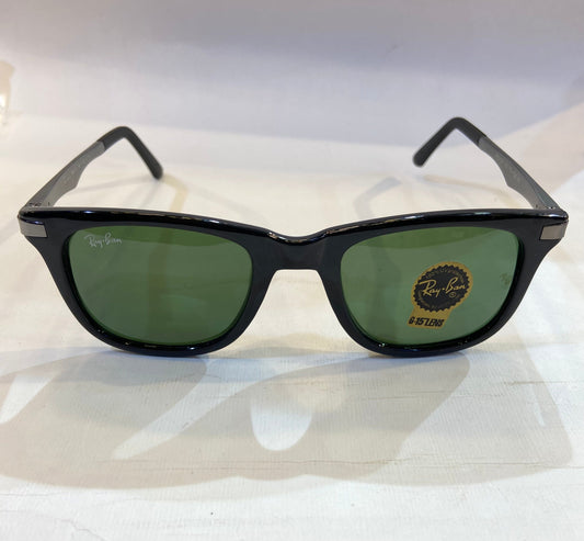 YAR RB Black Frame Green Shade Sunglasses RB4287 52 14-136 2N