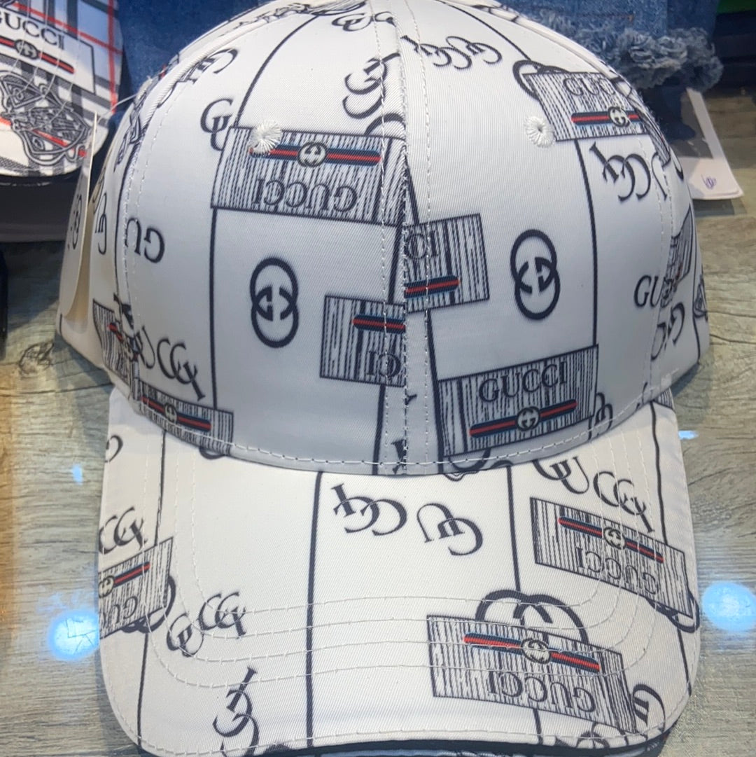 Cug Black Red White Cap Cug Print 300168