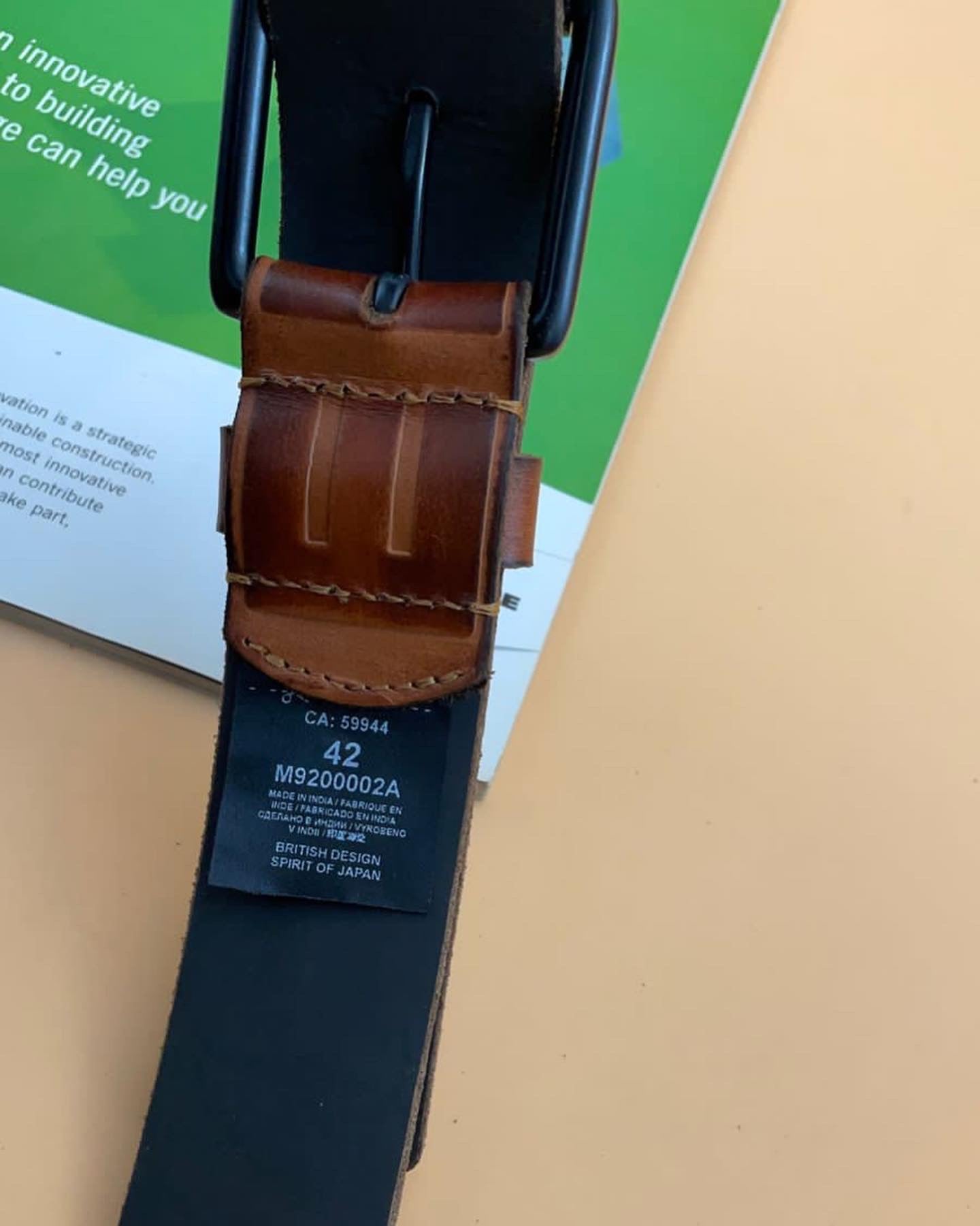 SUP Branded Imported Genuine Leather Belt Belt with Brand Box CA 69012