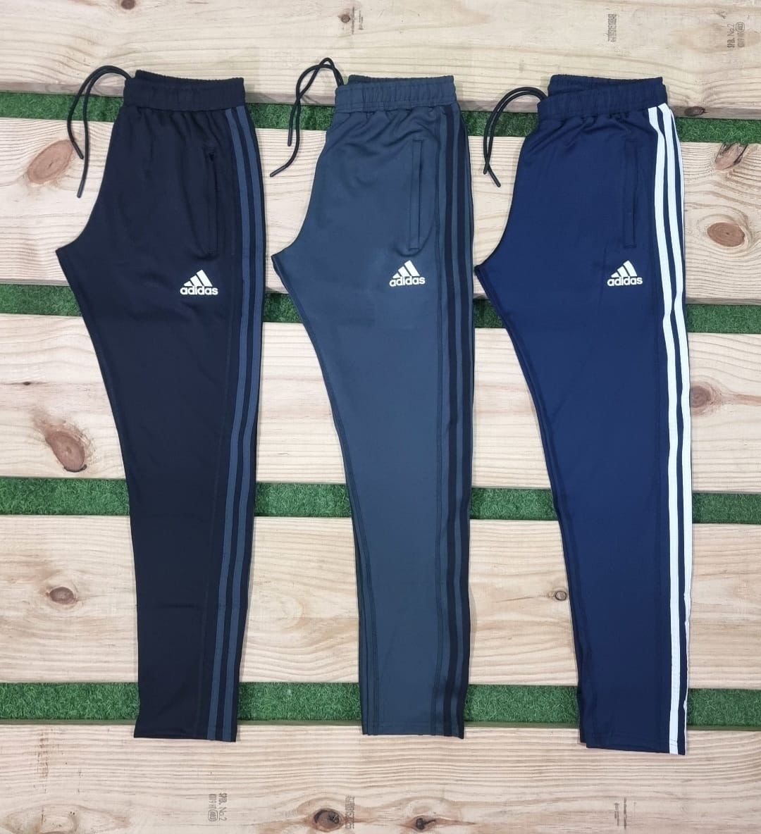 IDA Black Colour With Black Strips Dri Fit Lowers 03082023